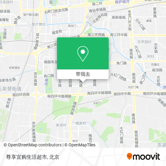 尊享宜购生活超市地图