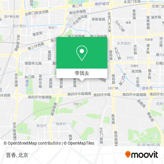 晋香地图