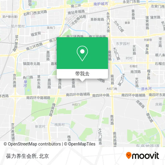 葆力养生会所地图