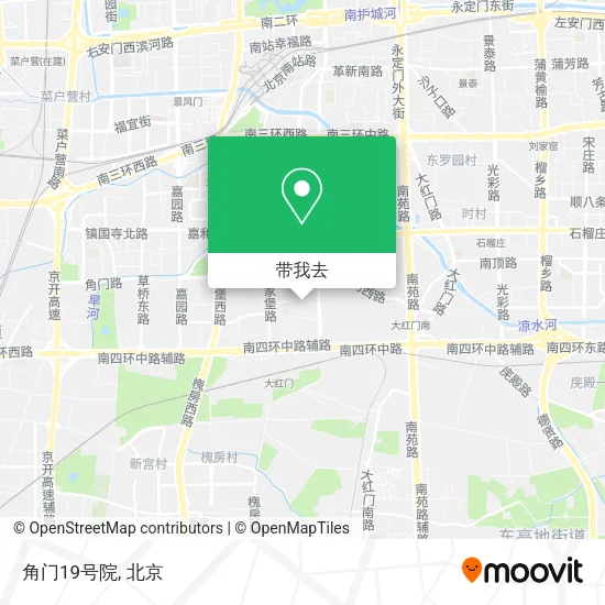 角门19号院地图