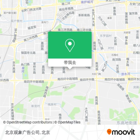 北京观象广告公司地图