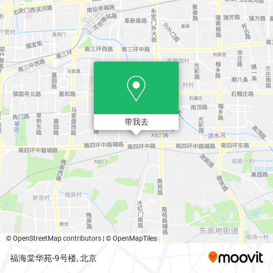 福海棠华苑-9号楼地图