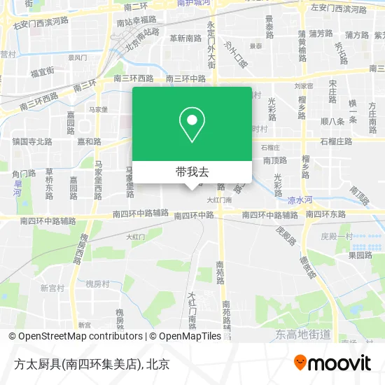 方太厨具(南四环集美店)地图