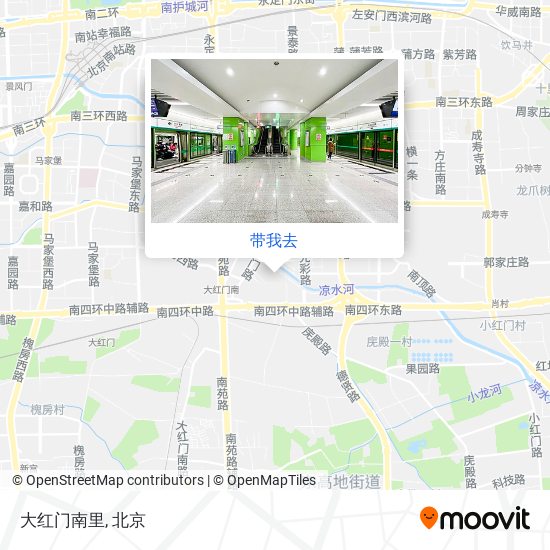 大红门南里地图