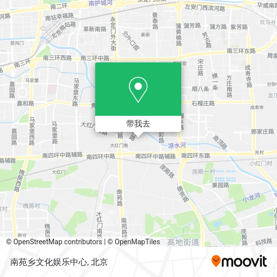 南苑乡文化娱乐中心地图