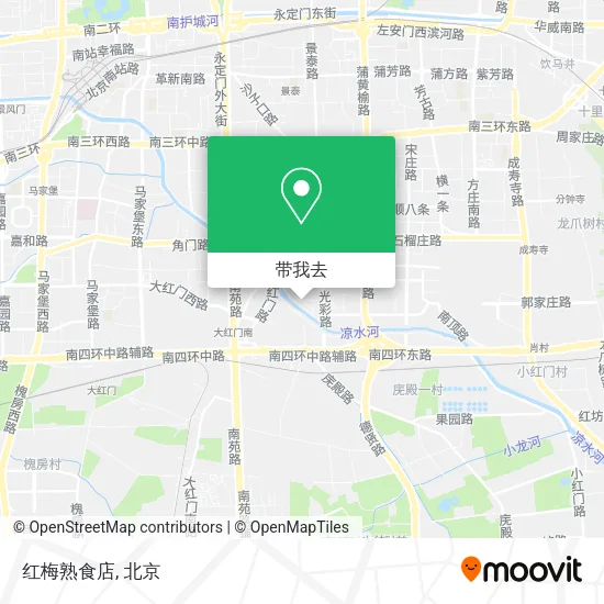 红梅熟食店地图