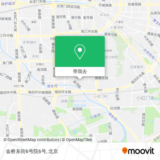 金桥东街6号院6号地图