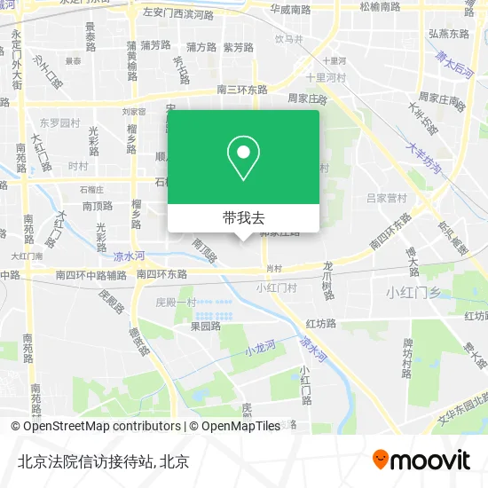 北京法院信访接待站地图