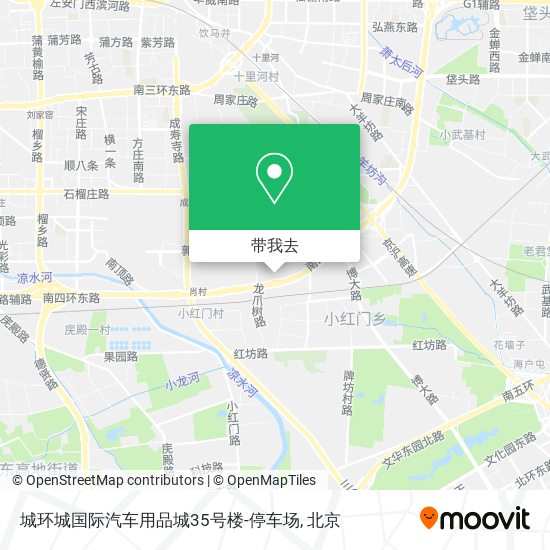 城环城国际汽车用品城35号楼-停车场地图