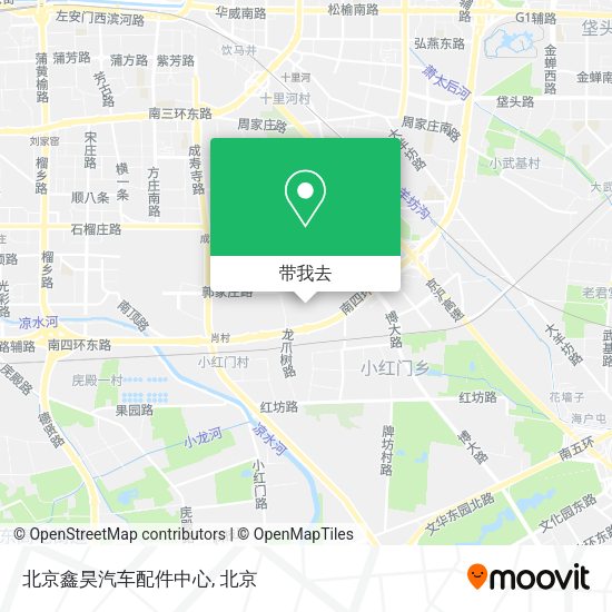 北京鑫昊汽车配件中心地图