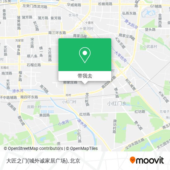 大匠之门(城外诚家居广场)地图
