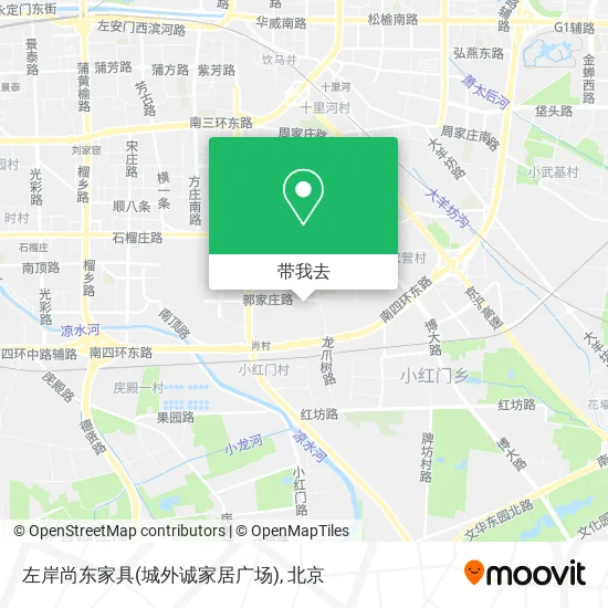 左岸尚东家具(城外诚家居广场)地图