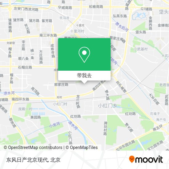 东风日产北京现代地图