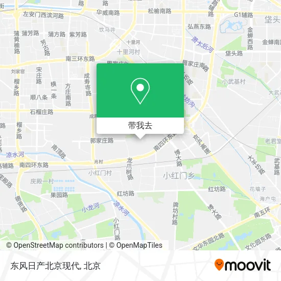 东风日产北京现代地图