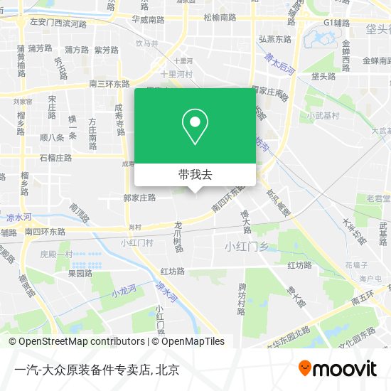 一汽-大众原装备件专卖店地图