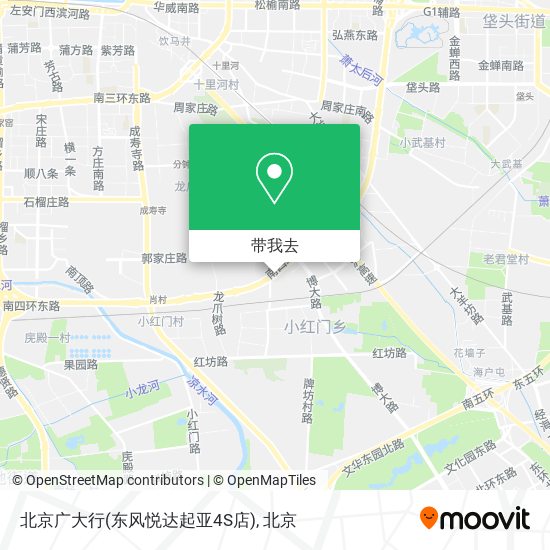 北京广大行(东风悦达起亚4S店)地图