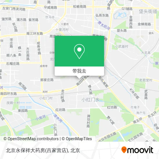 北京永保祥大药房(吕家营店)地图