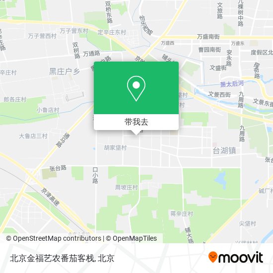北京金福艺农番茄客栈地图