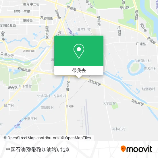 中国石油(张彩路加油站)地图