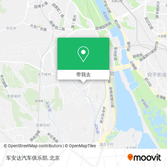 车安达汽车俱乐部地图