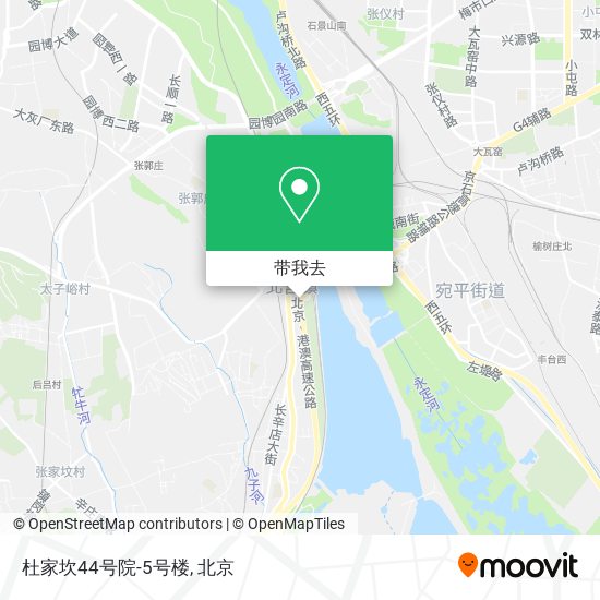 杜家坎44号院-5号楼地图