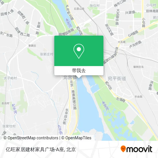 亿旺家居建材家具广场-A座地图