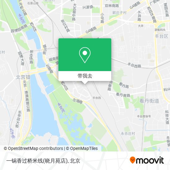 一锅香过桥米线(晓月苑店)地图