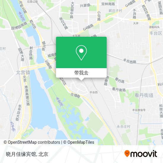 晓月佳缘宾馆地图