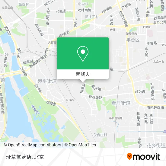 珍草堂药店地图