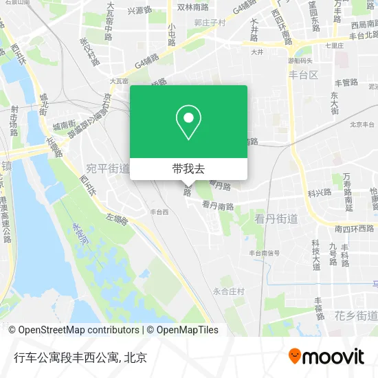 行车公寓段丰西公寓地图