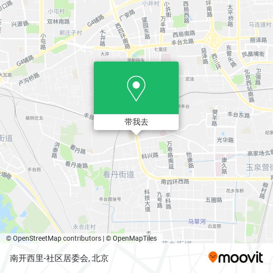南开西里-社区居委会地图