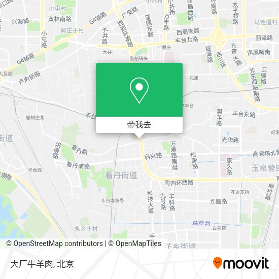 大厂牛羊肉地图