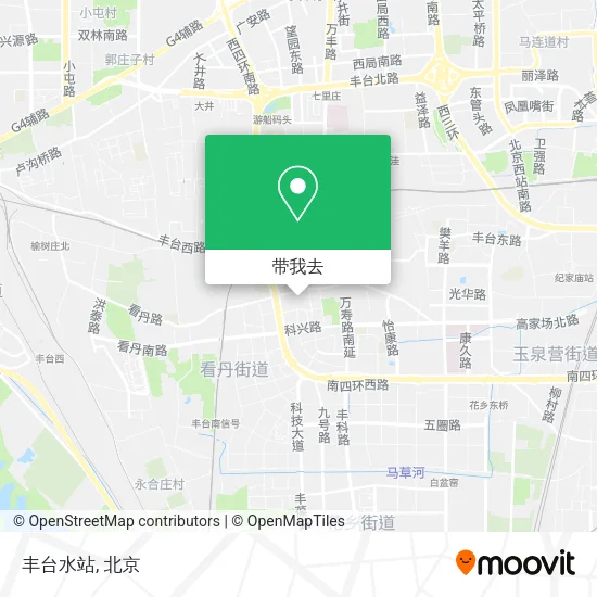 丰台水站地图