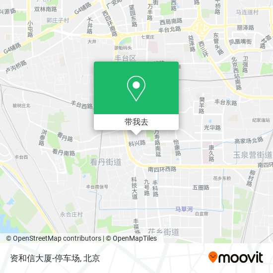 资和信大厦-停车场地图