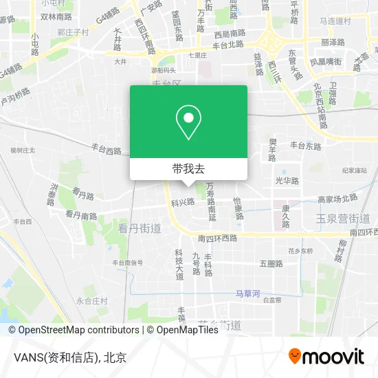 VANS(资和信店)地图
