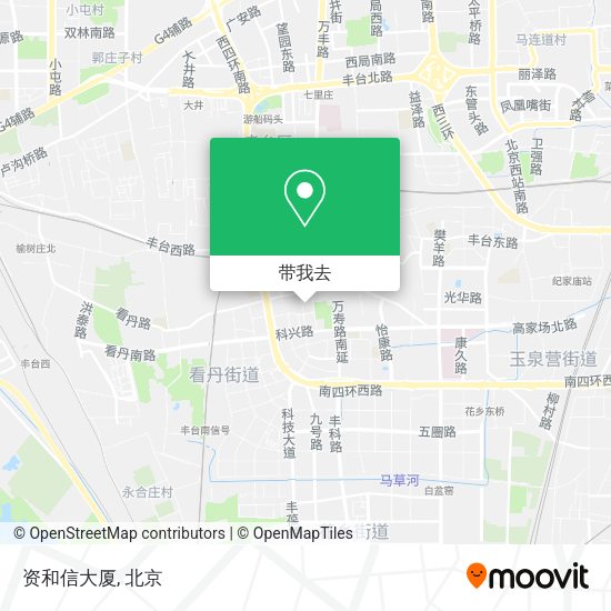 资和信大厦地图
