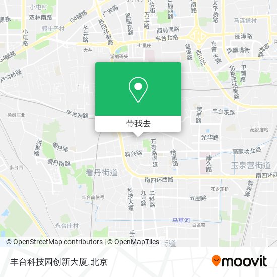 丰台科技园创新大厦地图