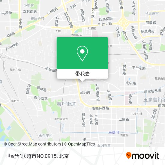 世纪华联超市NO.0915地图