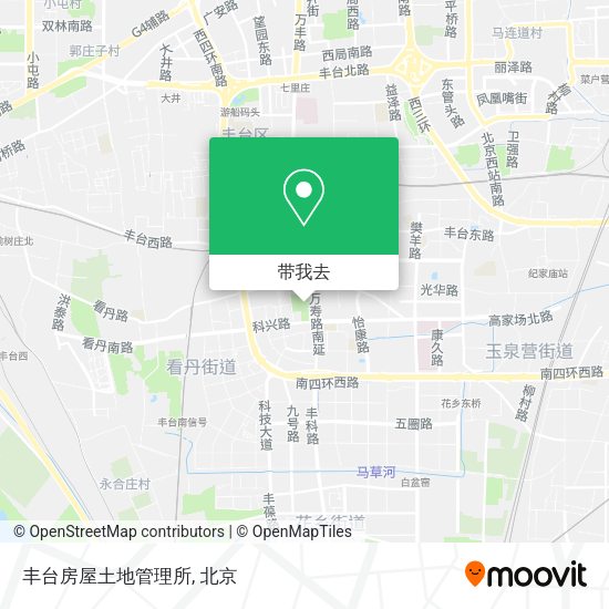 丰台房屋土地管理所地图