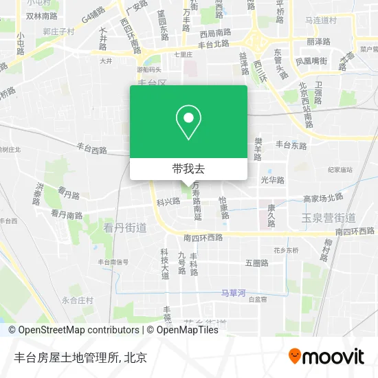 丰台房屋土地管理所地图