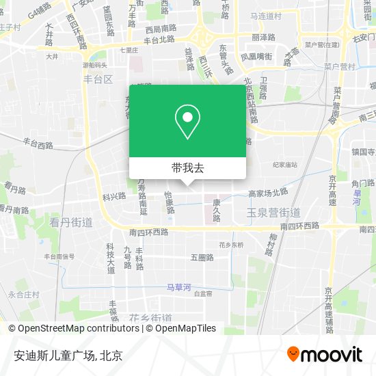 安迪斯儿童广场地图