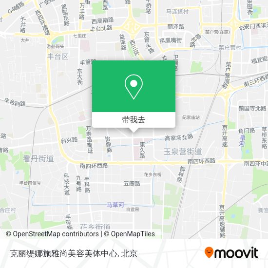 克丽缇娜施雅尚美容美体中心地图