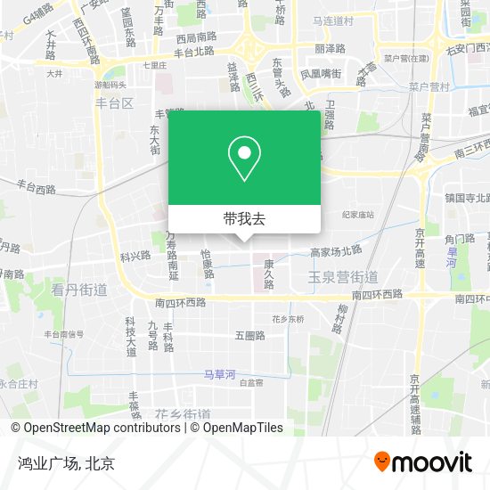 鸿业广场地图