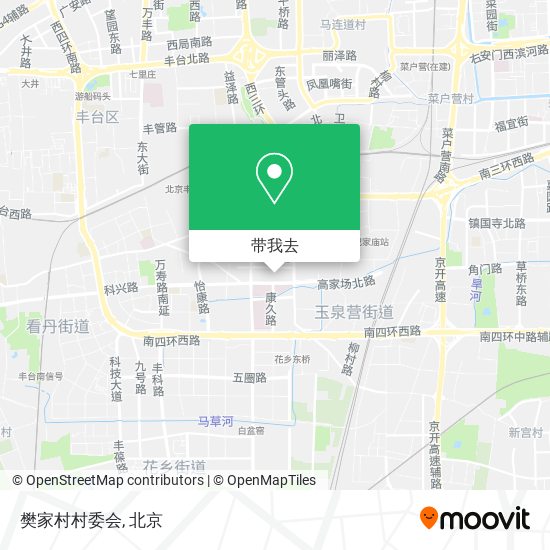 樊家村村委会地图