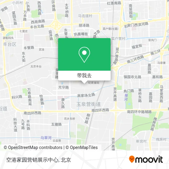 空港家园营销展示中心地图
