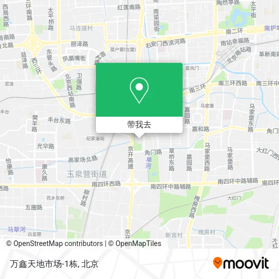 万鑫天地市场-1栋地图