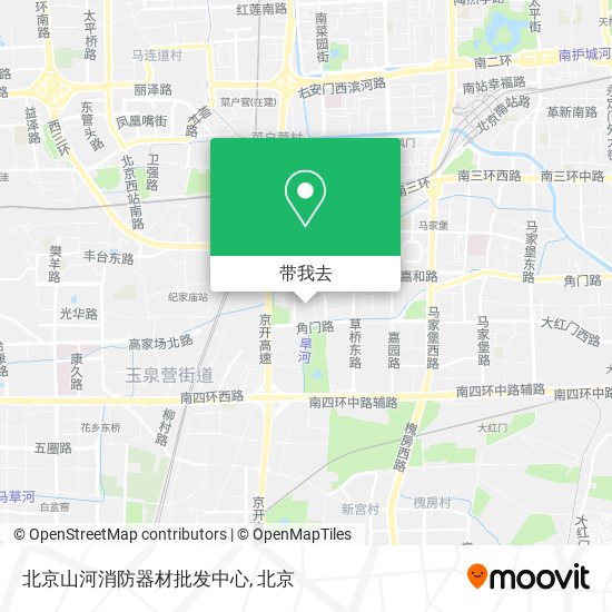 北京山河消防器材批发中心地图