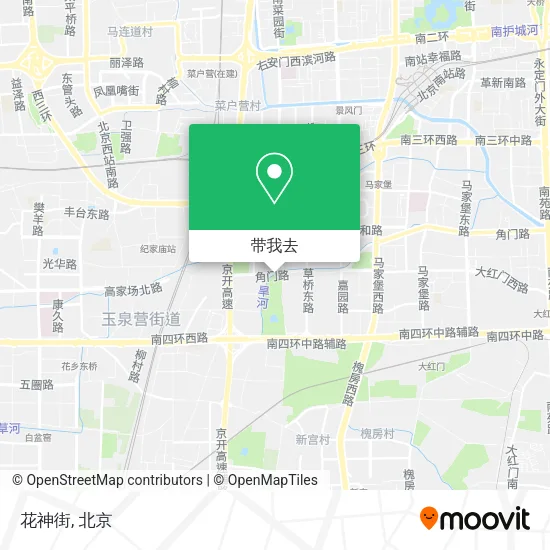花神街地图