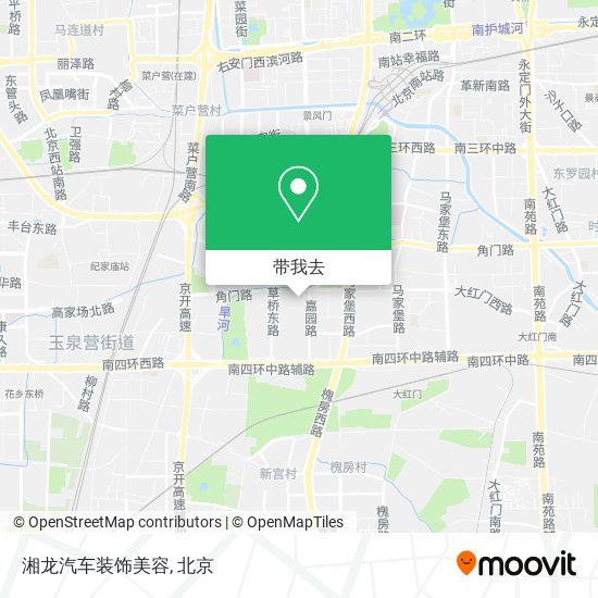 湘龙汽车装饰美容地图
