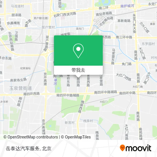 岳泰达汽车服务地图